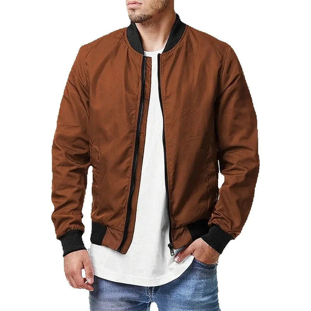 Chaqueta Bomber Militar Hombre 2025 - Jacket Casual Cortavientos Slim
