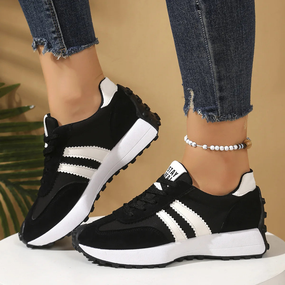 Sneakers Chunky Mesh Mujer 2025 - Zapatillas Plataforma Running Verano Ligeras
