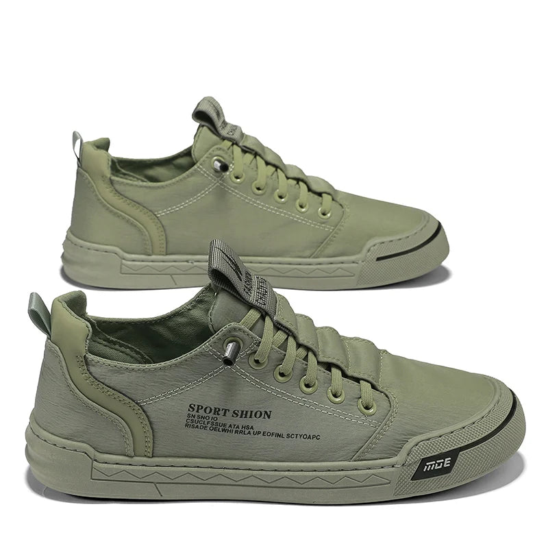 Zapatillas Hombre Casual 2025 - Sneakers Canvas Outdoor Walking Cómodas