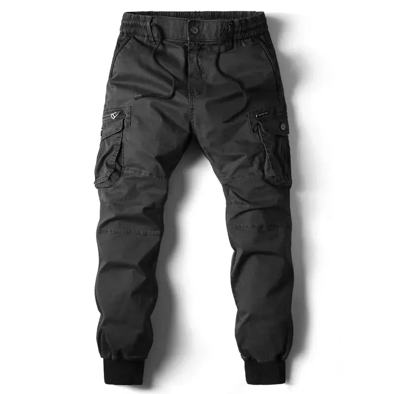 Pantalones Cargo Hombre Jogging - Algodón Largo Tácticos Militares