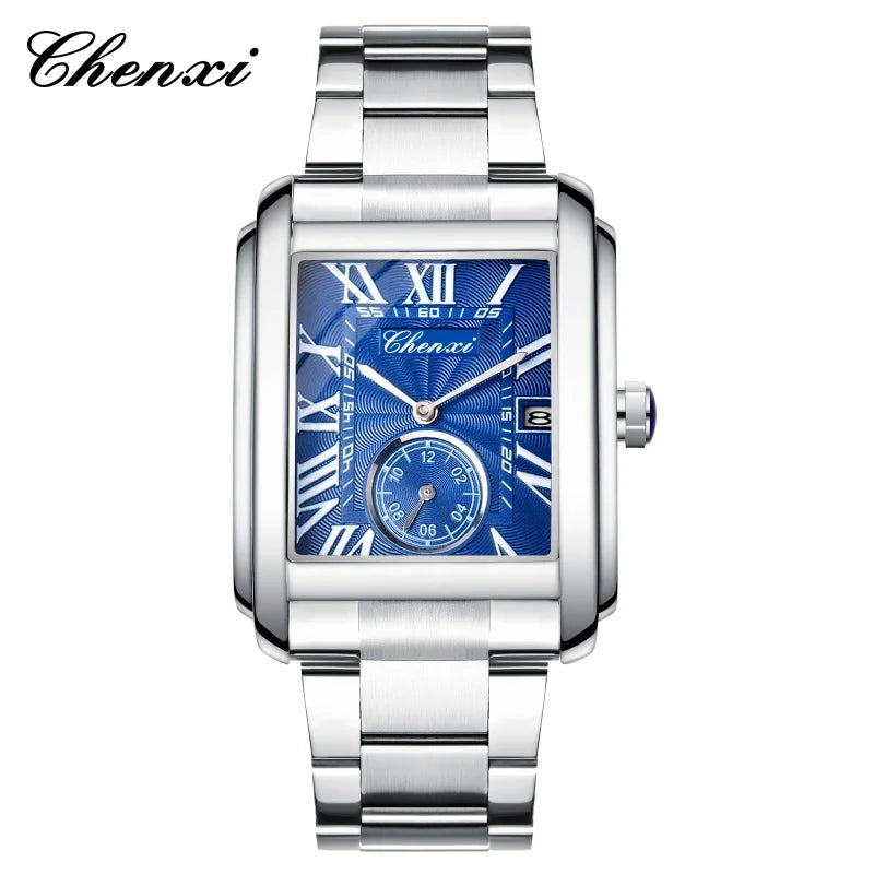 Reloj CHENXI 8216 Business - Cuarzo Simple Acero Inoxidable Plateado