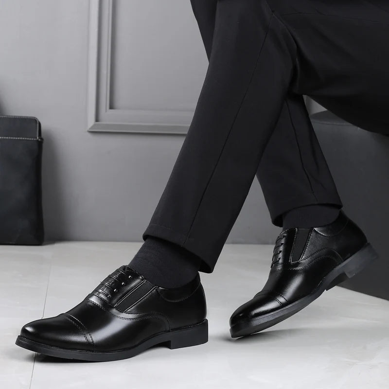 Zapatos Conducción Hombre Cuero Italiano - Business Casual Transpirables Antideslizantes Lujo