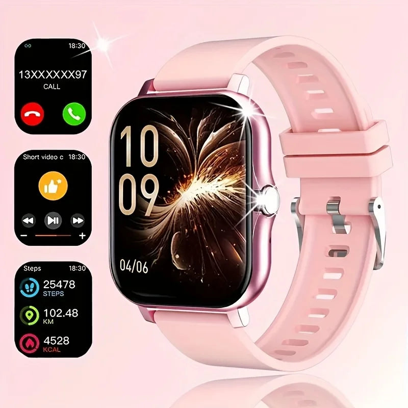 Smartwatch 2025 Hombre Mujer 1.83" Pantalla Táctil - Bluetooth Llamadas Monitoreo Deportivo Android iOS