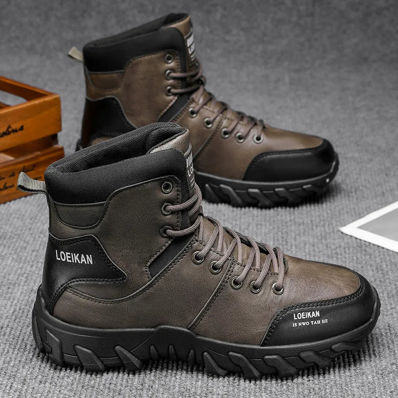 Botas Hombre Montañismo Deportivas - Casual Outdoor Senderismo Trendy Fashion Street Versátiles