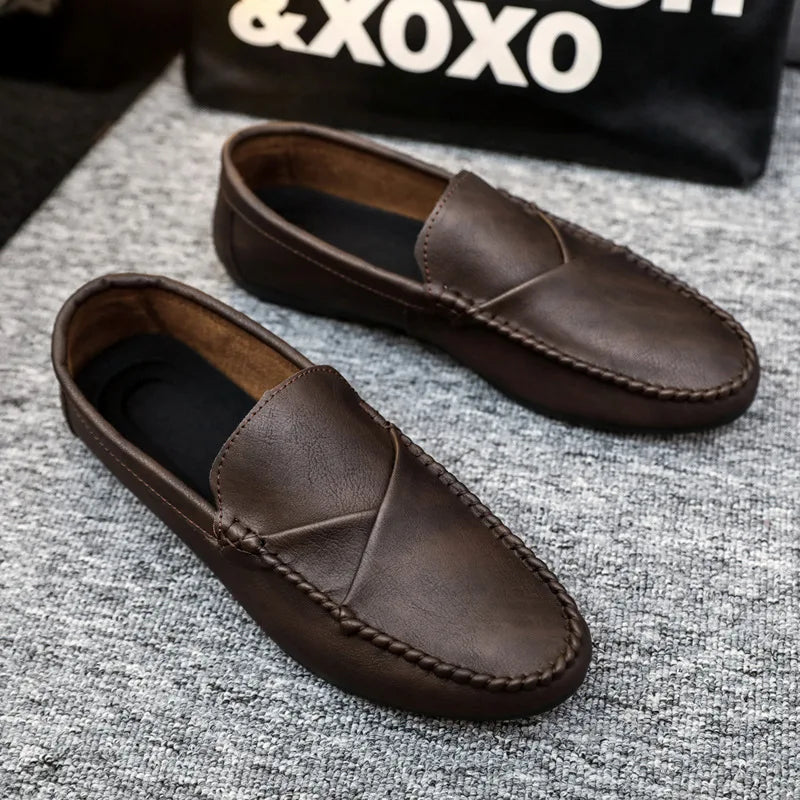 Mocasines Hombre Loafers Artesanales - Casual Cómodos Conducción Sneakers Designer 2023