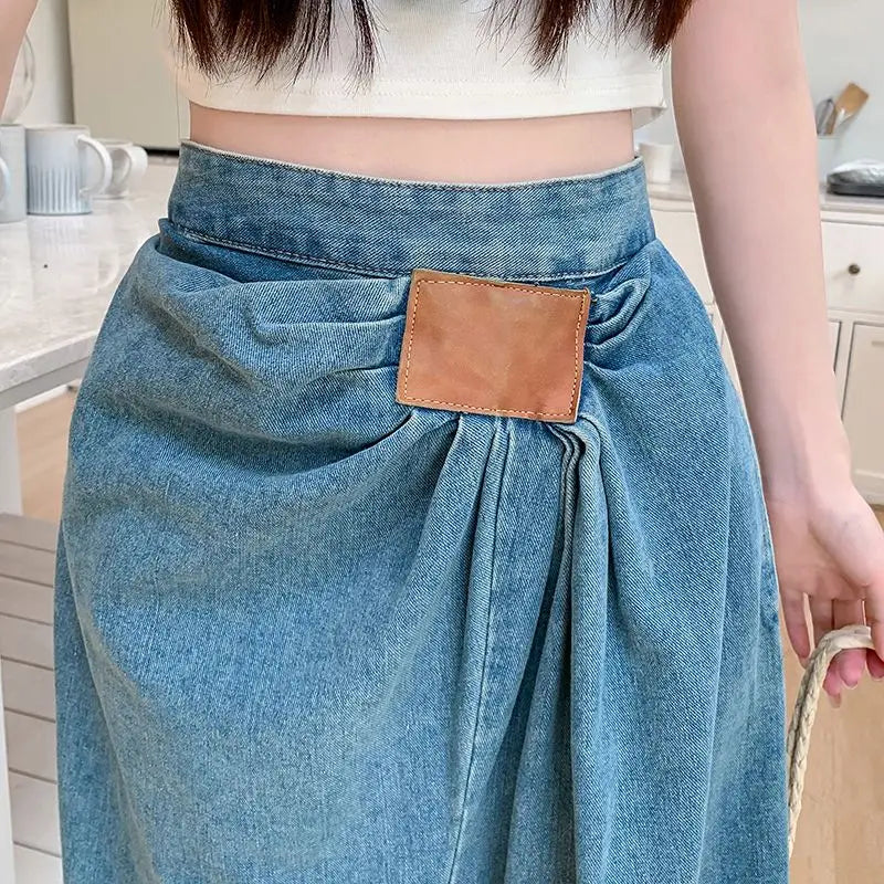 Jeans Mujer Pierna Ancha Americanos - Pantalón Holgado 2025