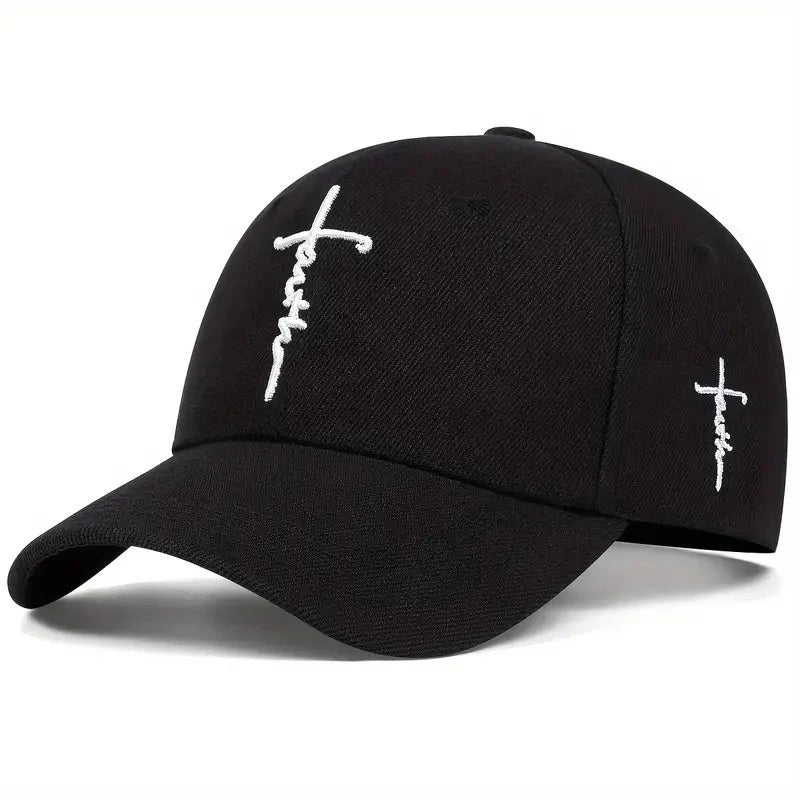 Gorra Baseball Cap Faith Bordado - Ajustable Hip Hop Streetwear