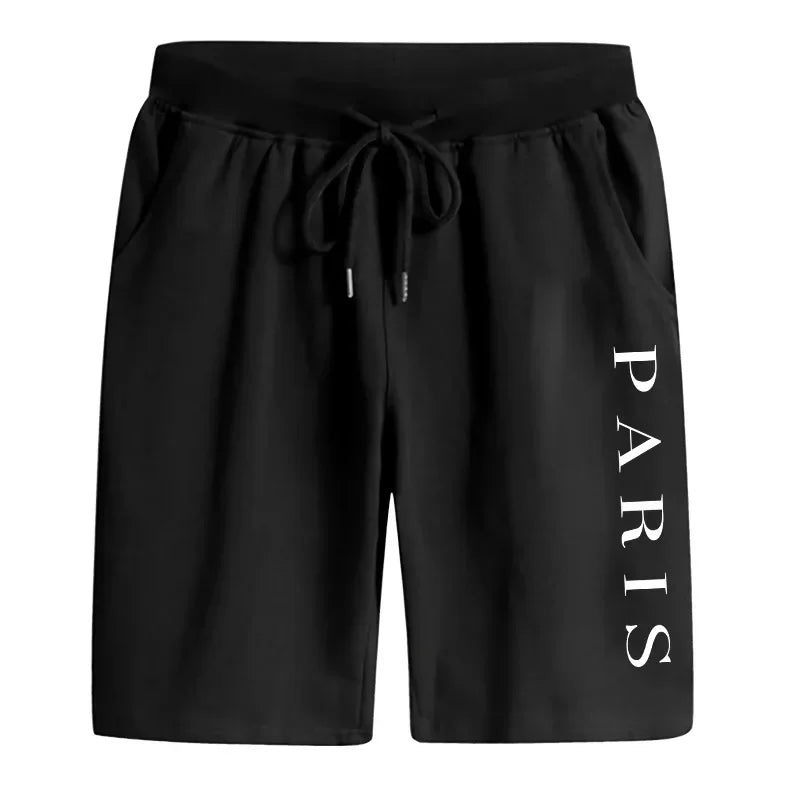 Shorts Jogging Hombre Letras - Pantalones Deportivos Ciclismo Running Verano