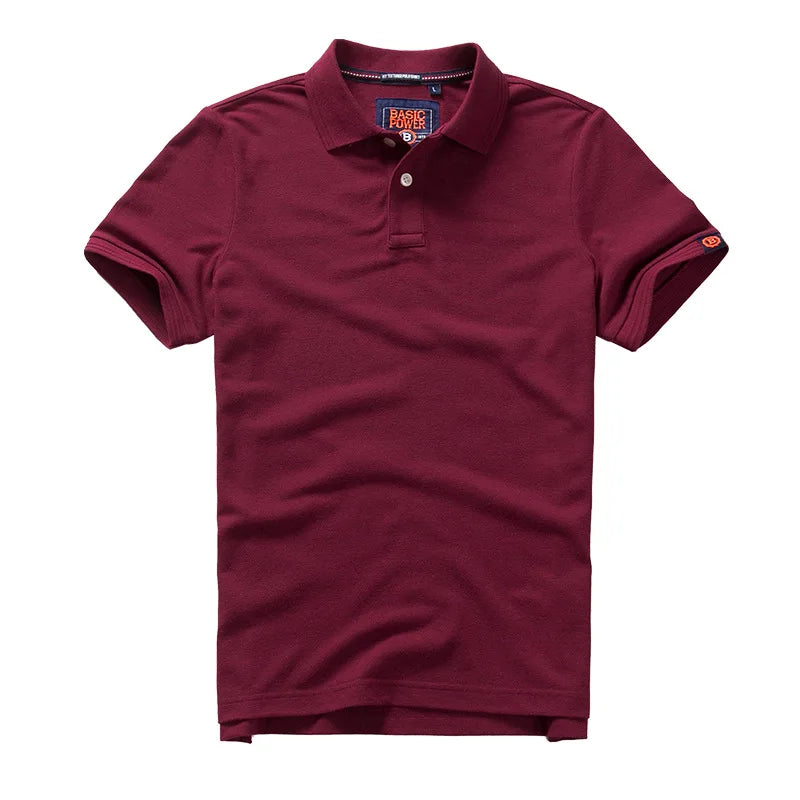 Polo Hombre Golf Algodón 2023 - Manga Corta Casual Simple Camisas