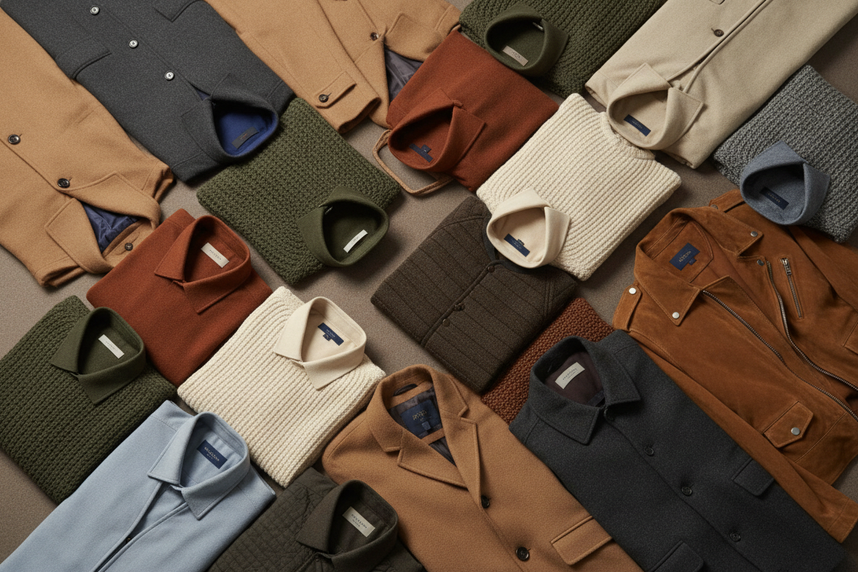 Chaquetas ,Casacos y Camisas Masculinas