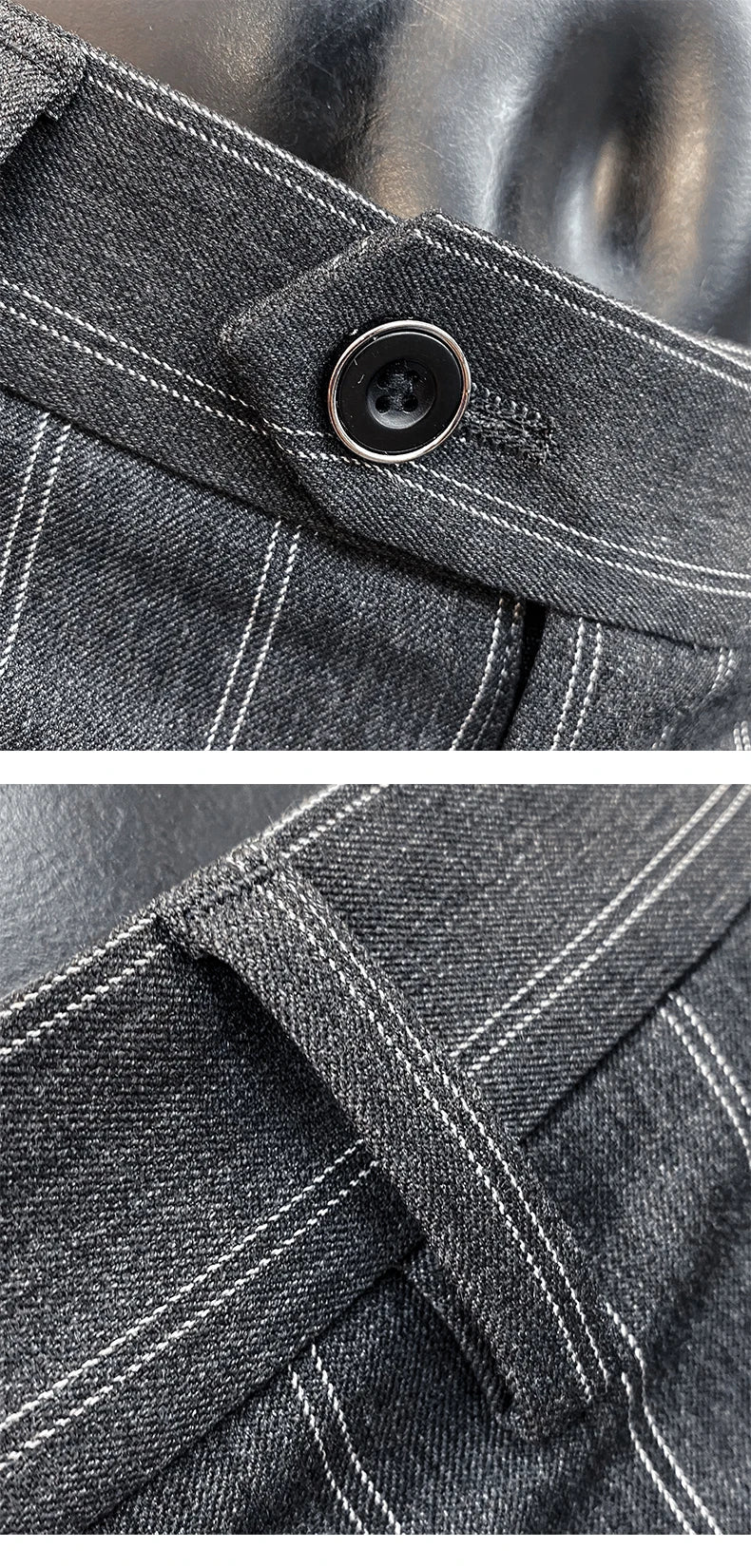 Pantalones Hombre Formales Suit - Pantalón Vestir Stretch Slim Fit Elegante