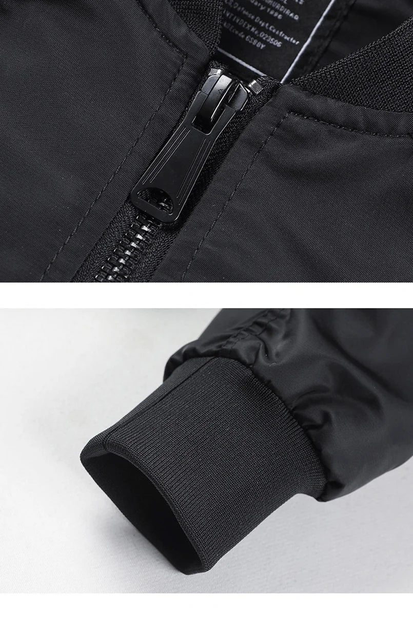 Chaqueta Bomber Primavera Unisex - Jacket Militar Varsity MA1