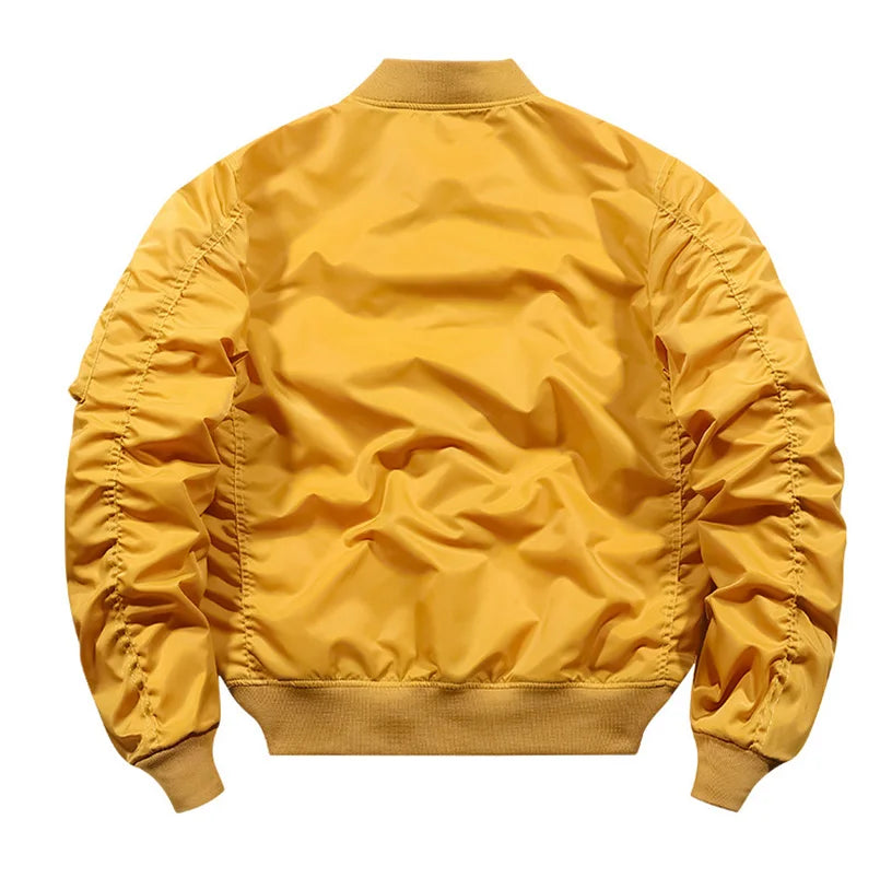 Chaqueta Bomber Militar Unisex 2025 - Varsity Baseball Flight Jacket