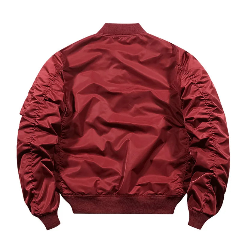 Chaqueta Bomber Militar Unisex 2025 - Varsity Baseball Flight Jacket