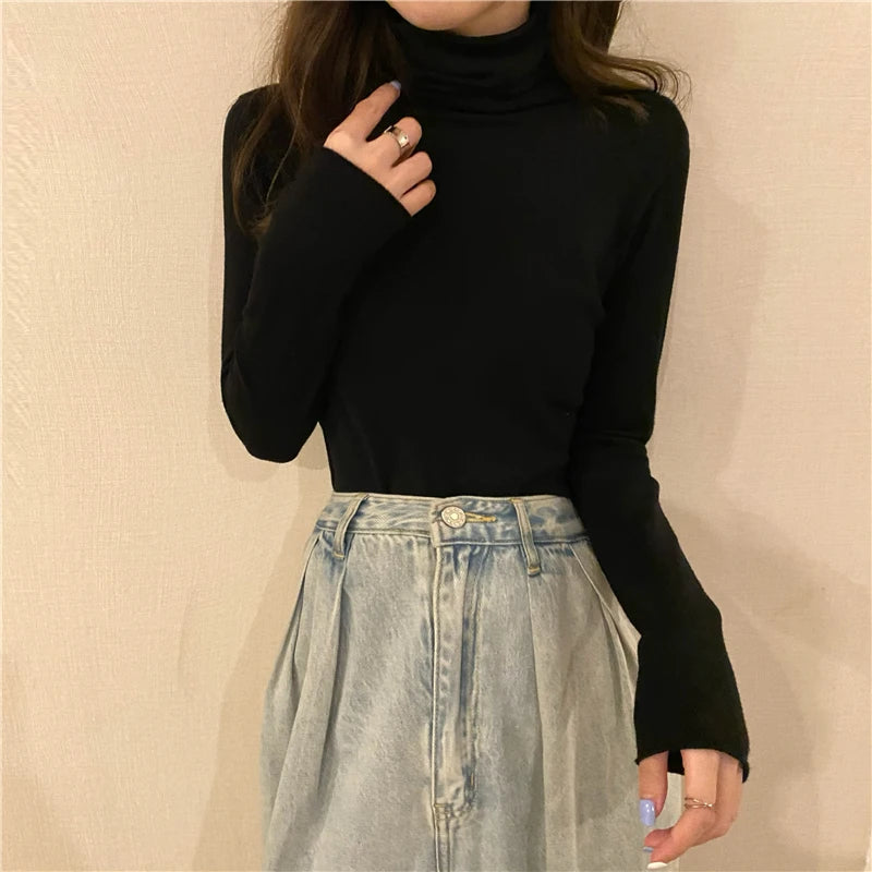 Suéter Mujer Cuello Alto Suave - Jersey Otoño Invierno 2020