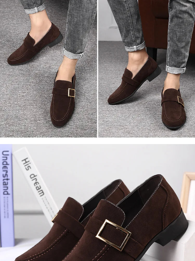Mocasines Hombre Business Casual - Vestir Ante Conducción Fashion Formales Sneakers 2023