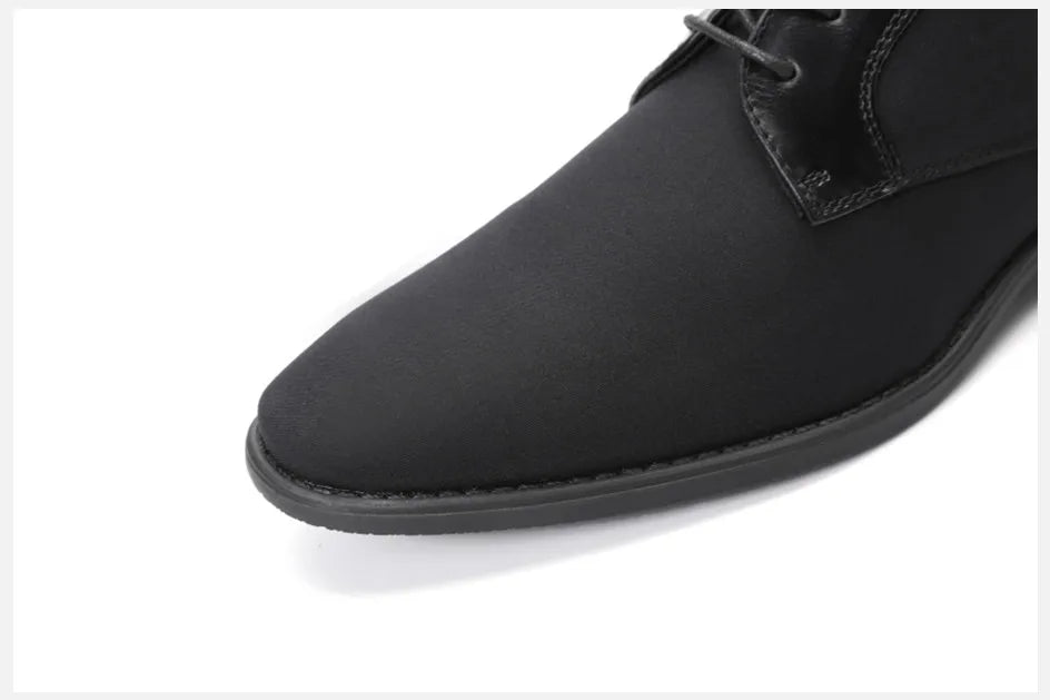 Zapatos Vestir Hombre BHKH Cordones - Casual Negro Business Trabajo Oficina Social