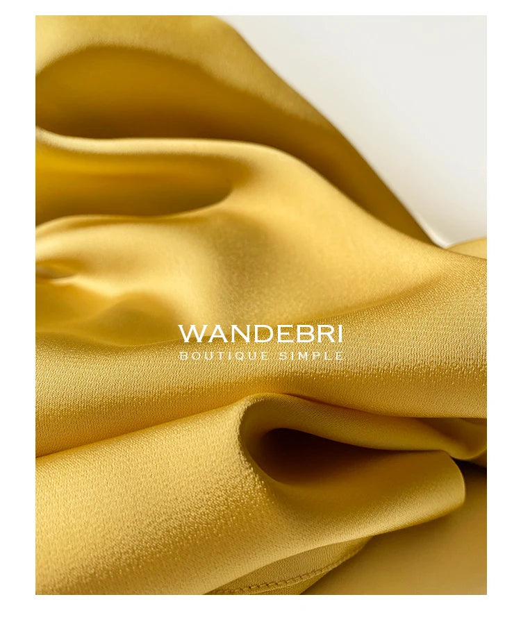 Camisa Satén Seda Mujer Vintage - Blusa Blanca Manga Larga Elegante