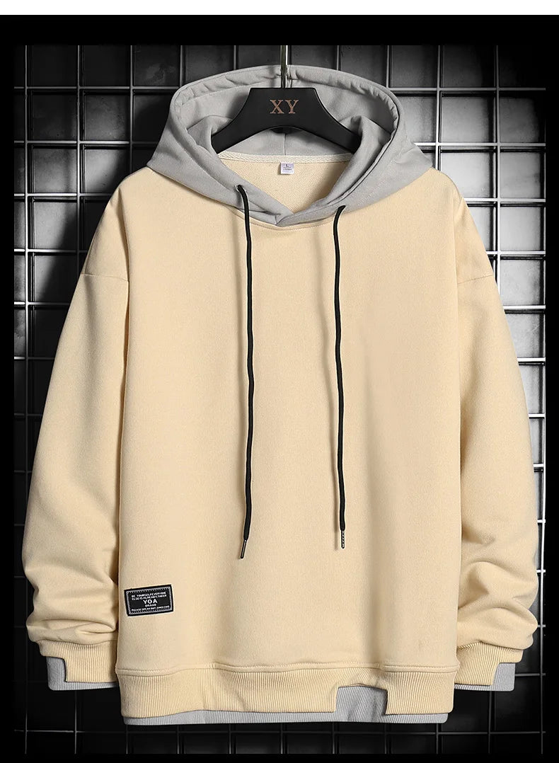 Sudadera Harajuku Hip Hop Hombre - Hoodie Oversized Pullover Sportswear