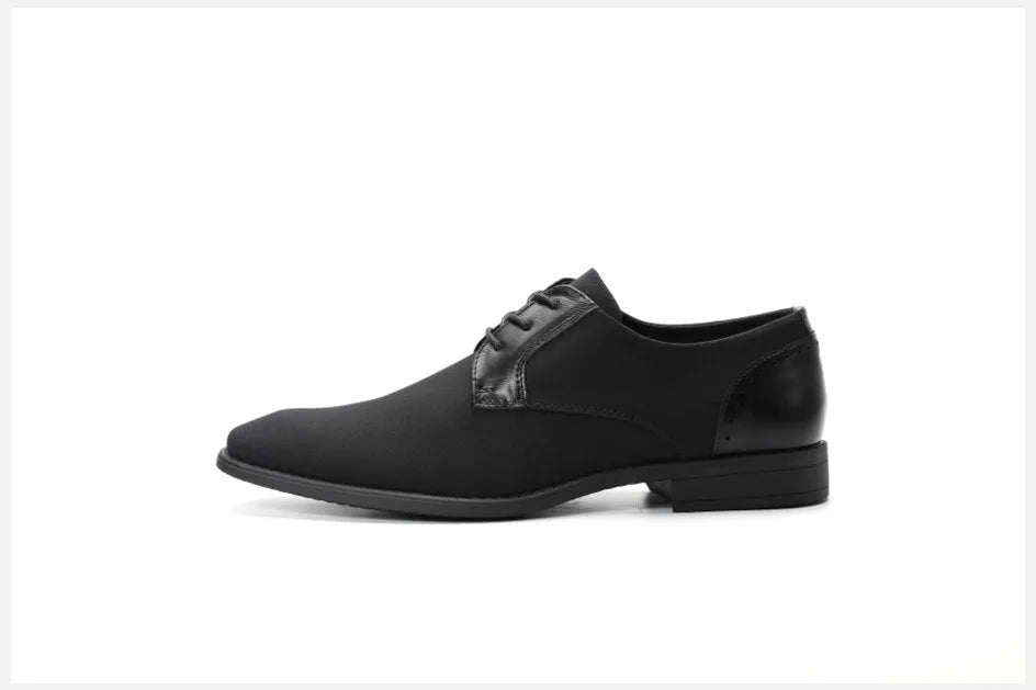 Zapatos Vestir Hombre BHKH Cordones - Casual Negro Business Trabajo Oficina Social