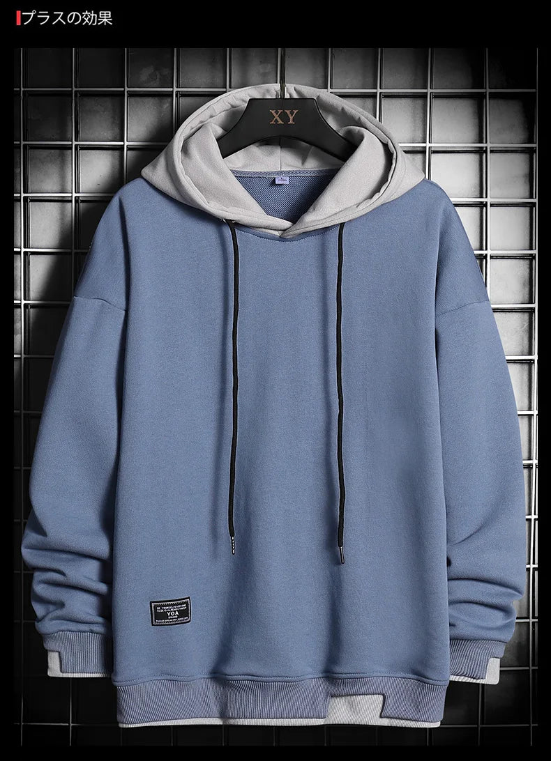 Sudadera Harajuku Hip Hop Hombre - Hoodie Oversized Pullover Sportswear