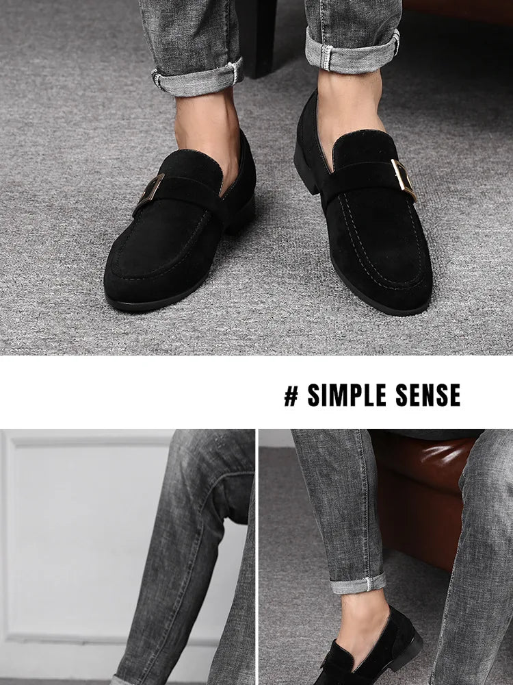 Mocasines Hombre Business Casual - Vestir Ante Conducción Fashion Formales Sneakers 2023