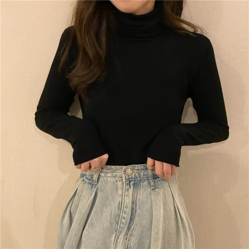 Suéter Mujer Cuello Alto Suave - Jersey Otoño Invierno 2020