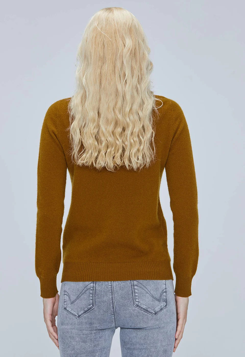 Suéter Mujer Lana Merino 100% - Jersey Cuello Alto Y2K Invierno