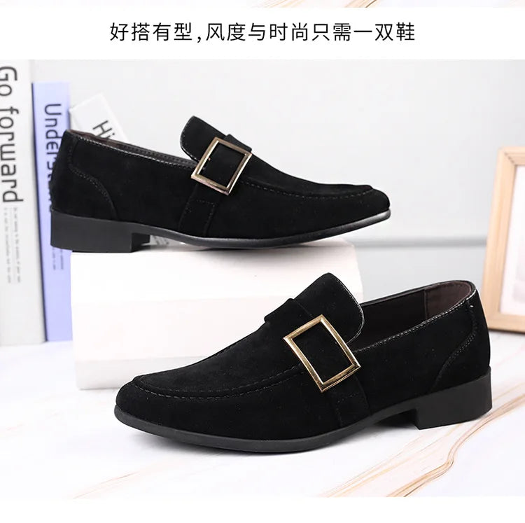 Mocasines Hombre Business Casual - Vestir Ante Conducción Fashion Formales Sneakers 2023