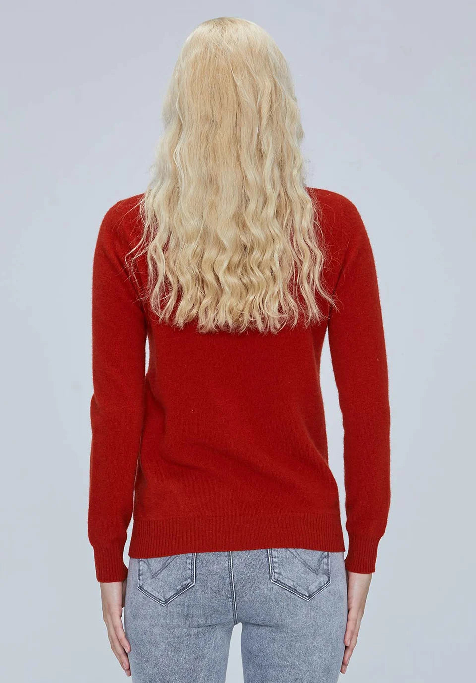 Suéter Mujer Lana Merino 100% - Jersey Cuello Alto Y2K Invierno