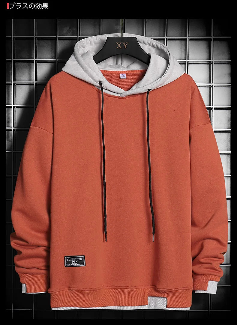 Sudadera Harajuku Hip Hop Hombre - Hoodie Oversized Pullover Sportswear