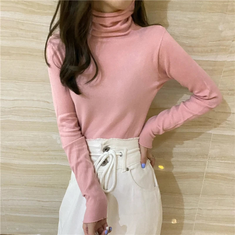 Suéter Mujer Cuello Alto Suave - Jersey Otoño Invierno 2020