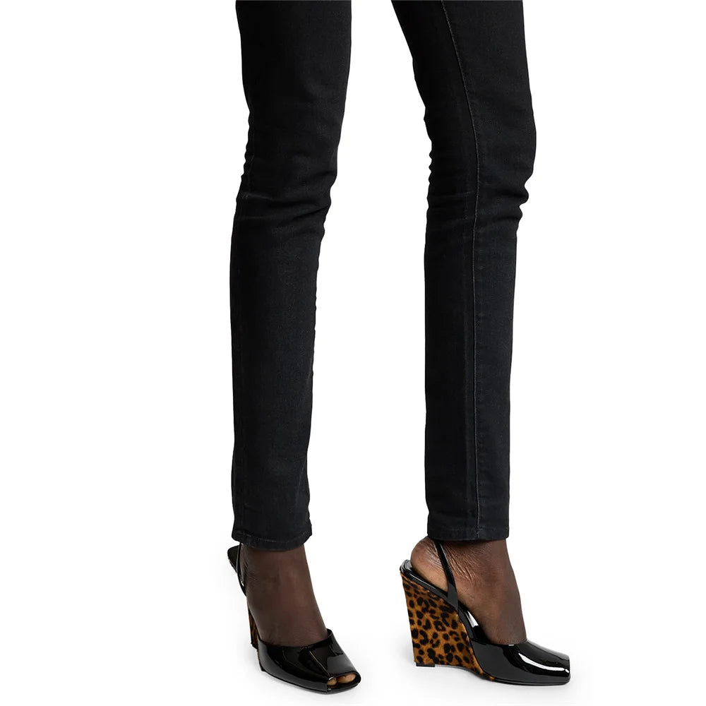 Sandalias Plataforma Mujer Satén 2025 - Zapatos Tacón Chunky Tiras Primavera