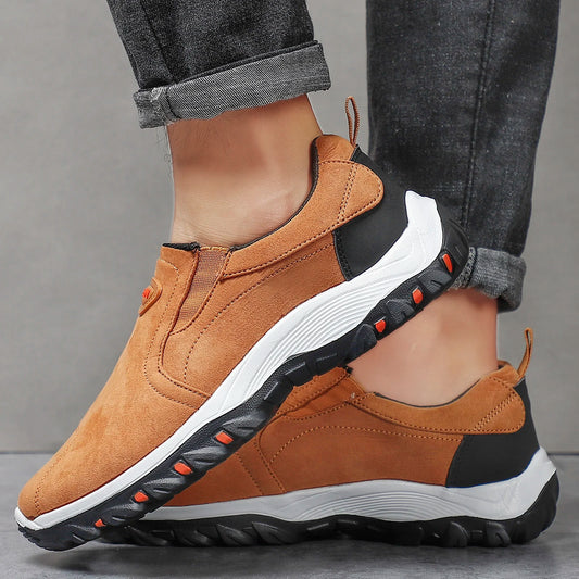 Zapatos Hombre Cómodos Casual - Walking Sneakers Slip-On Loafers Ligeros Mocasines