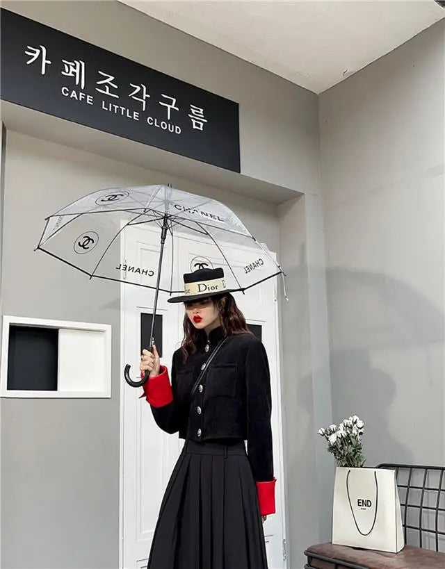 Falda Primavera Mujer Plisada Larga - Falda Color Sólido Elegante Coreana