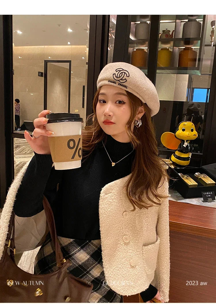 Suéter Mujer Térmico Forro Terciopelo - Jersey Cuello Alto Invierno