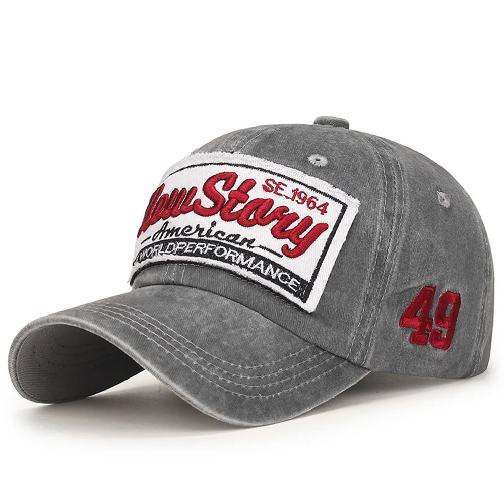 Gorra Bordado Letras Y2K - Baseball Cap Mesh Hip Hop Trucker