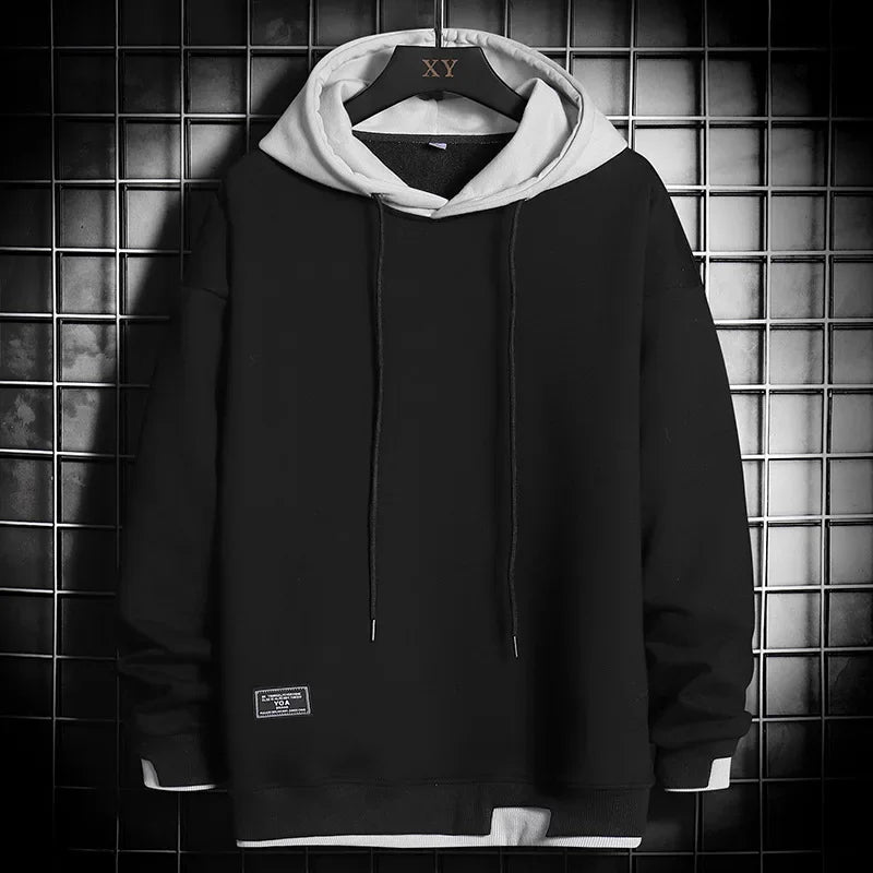 Sudadera Harajuku Hip Hop Hombre - Hoodie Oversized Pullover Sportswear