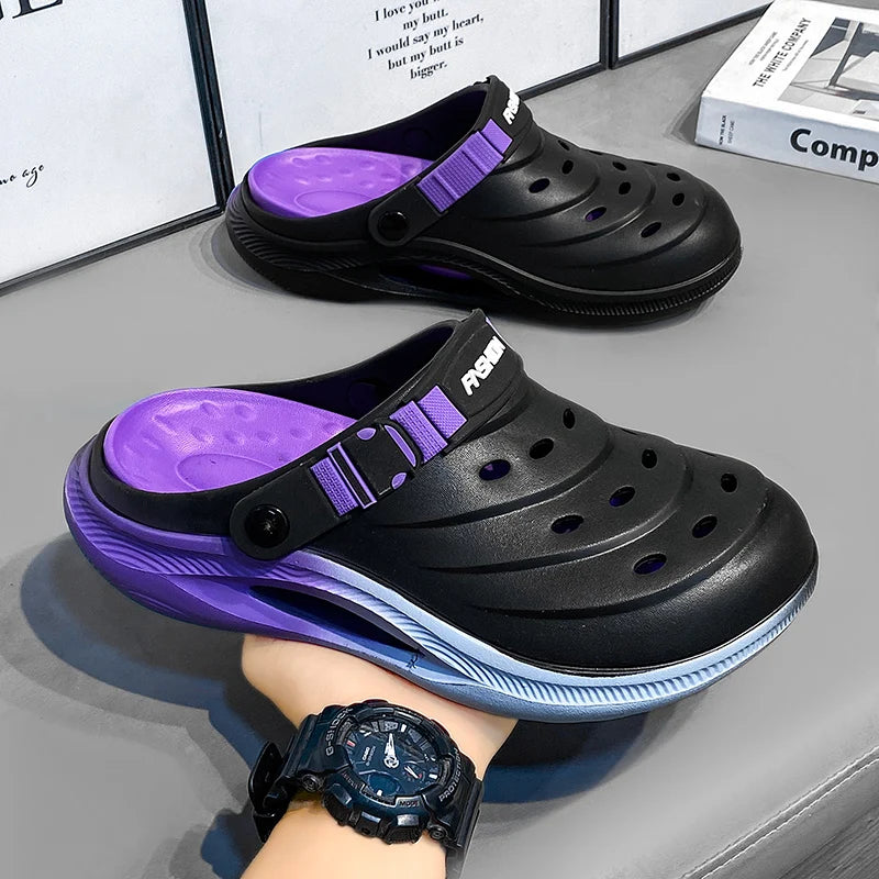 Sandalias Hombre Deportivas Playa Verano - Chanclas Antideslizantes Exterior