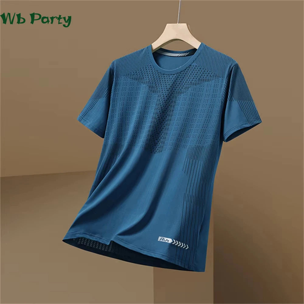 Camiseta Deportiva Hombre 3D - Running Casual Estampado Gráfico