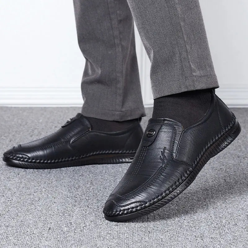 Zapatos Hombre Business Cuero - Vestir Clásicos Fashion Artesanales Conducción Loafers Mocasines