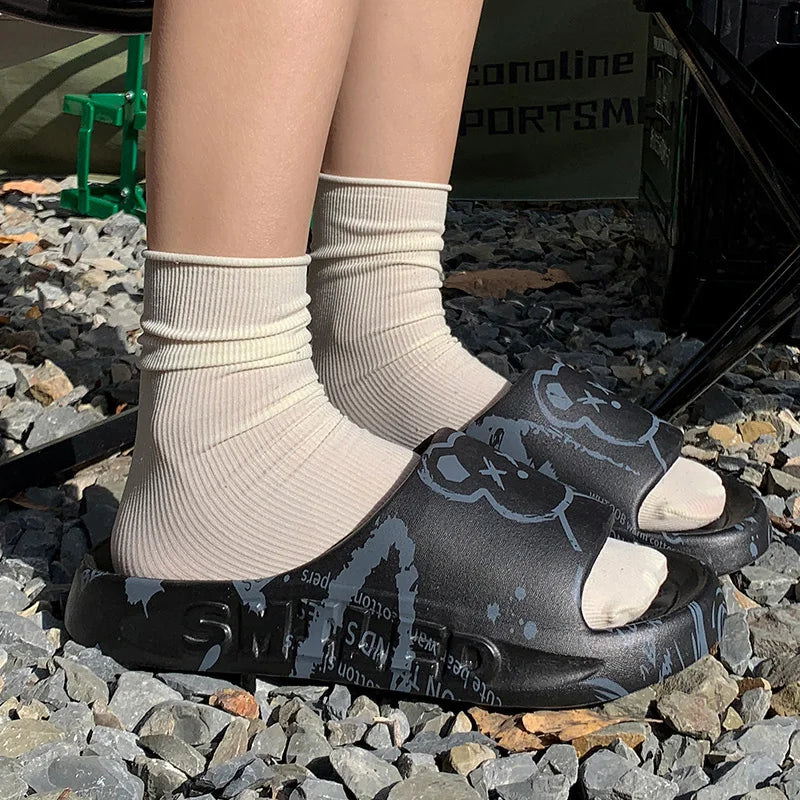 Chanclas Hombre Baño Verano - Pantuflas Interior Exterior Antideslizantes