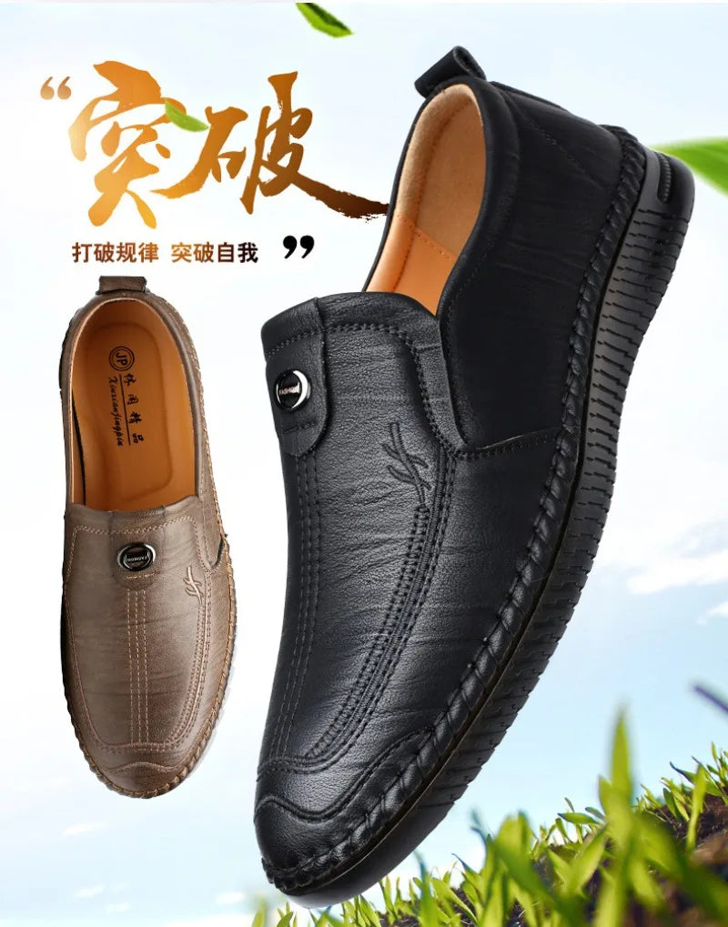 Zapatos Hombre Business Cuero - Vestir Clásicos Fashion Artesanales Conducción Loafers Mocasines