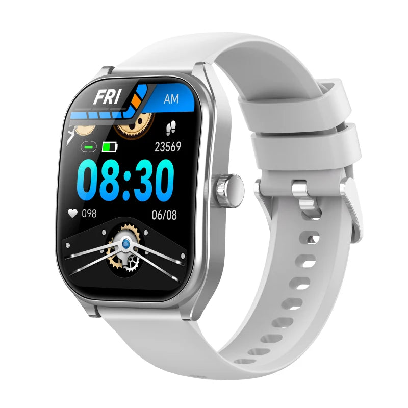 Smartwatch Hombre 2.01'' AMOLED Pantalla Curva - IP68 Bluetooth 5.3 Llamadas Asistente IA Fitness