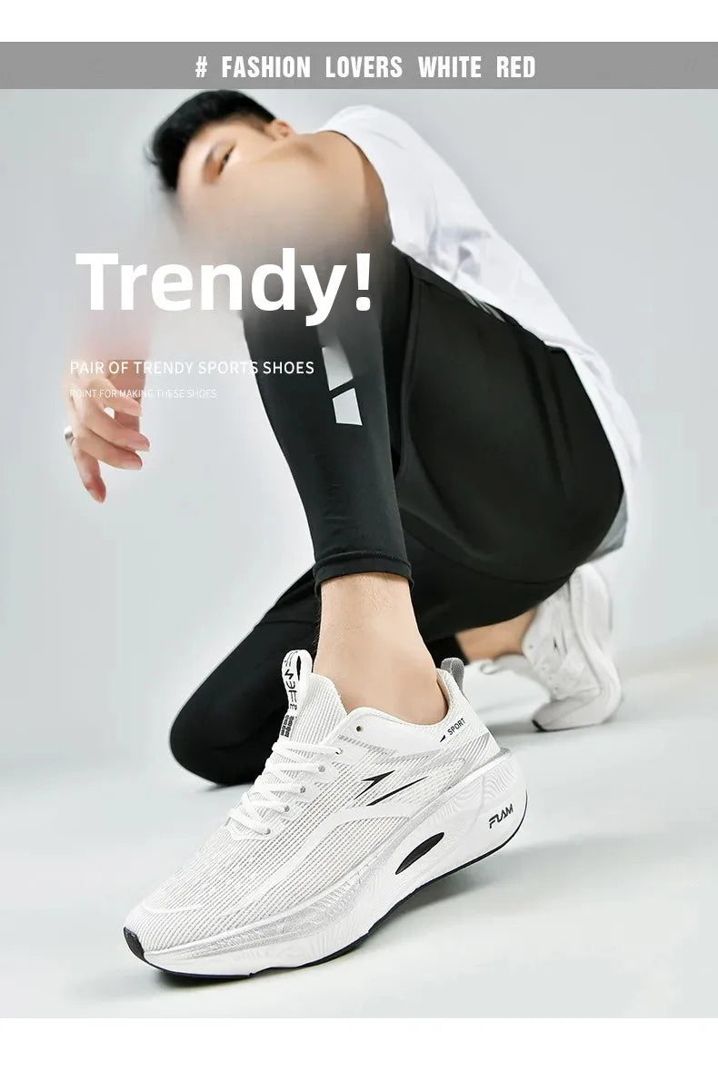 Zapatillas Marathon Profesionales Placa Carbono - Running Competición Verano