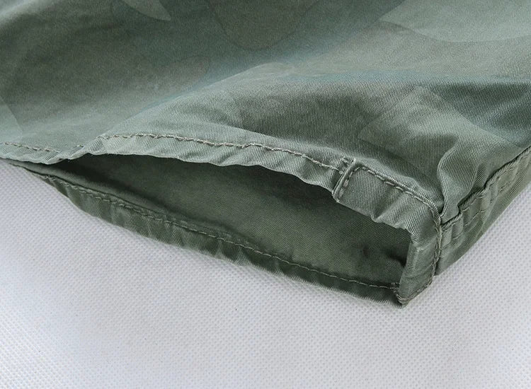 Chaqueta Hombre Denim Cargo Capucha - Multi-Bolsillos Outdoor Senderismo