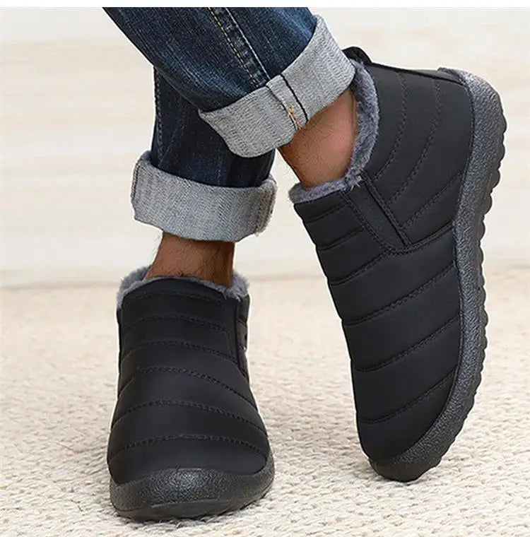 Botas Nieve Mujer Plataforma Punk - Slip On Tobillo Piel Cálidas Invierno