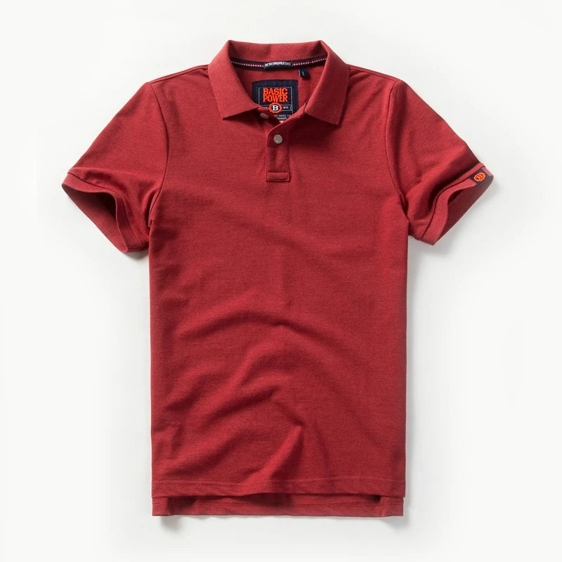 Polo Hombre Golf Algodón Otoño 2023 - Manga Corta Casual Simple Camisas