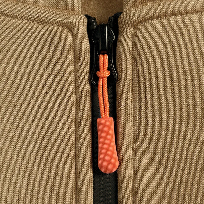 Sudadera Hombre Capucha Streetwear - Hoodie Otoño Invierno Punk Zip Up