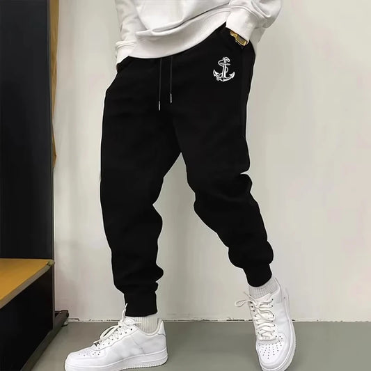 Pantalones Jogger Hombre Estampado 2025 - Streetwear Urbano Cálido